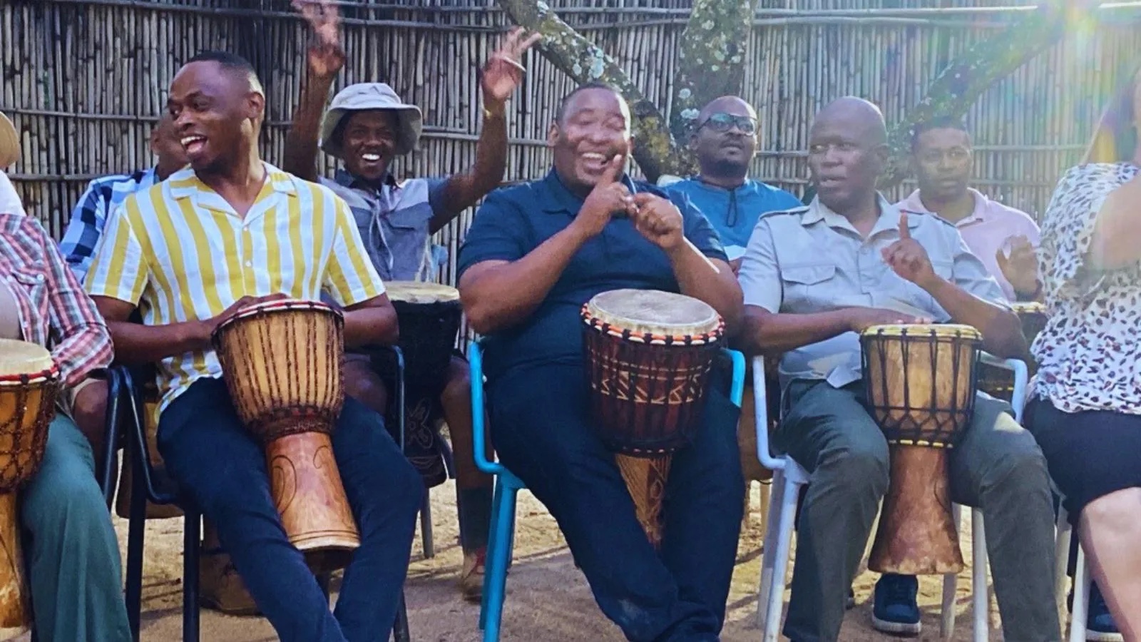 DrumSound Events team building and interactive drumming experience