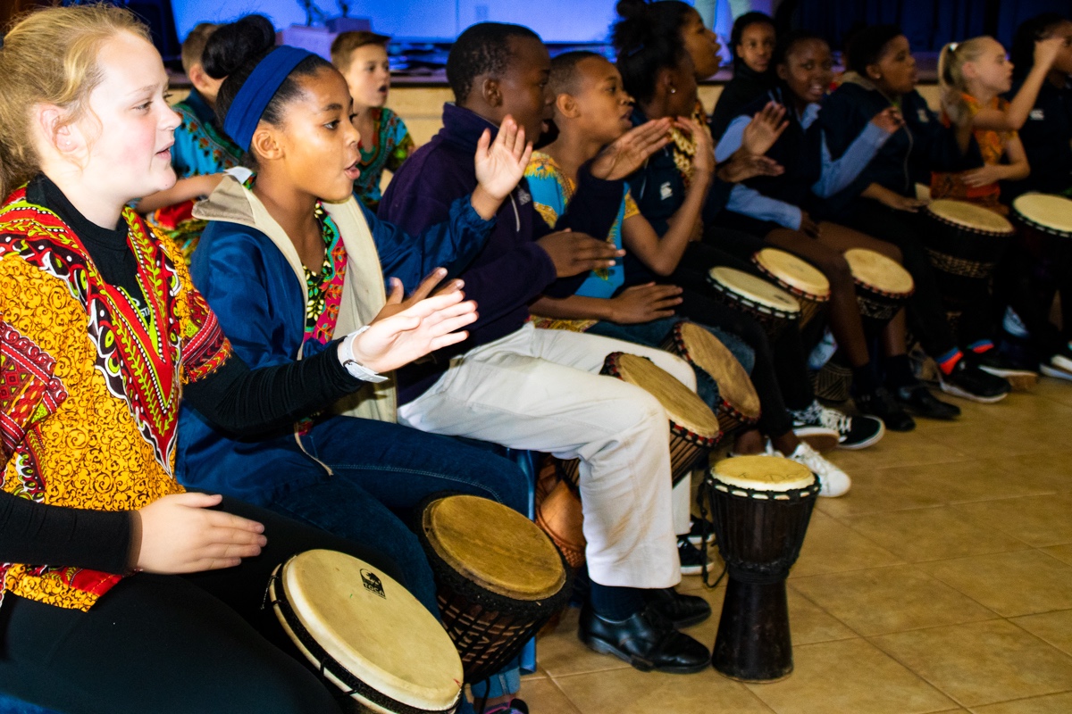 School team building activities by DrumSound Events