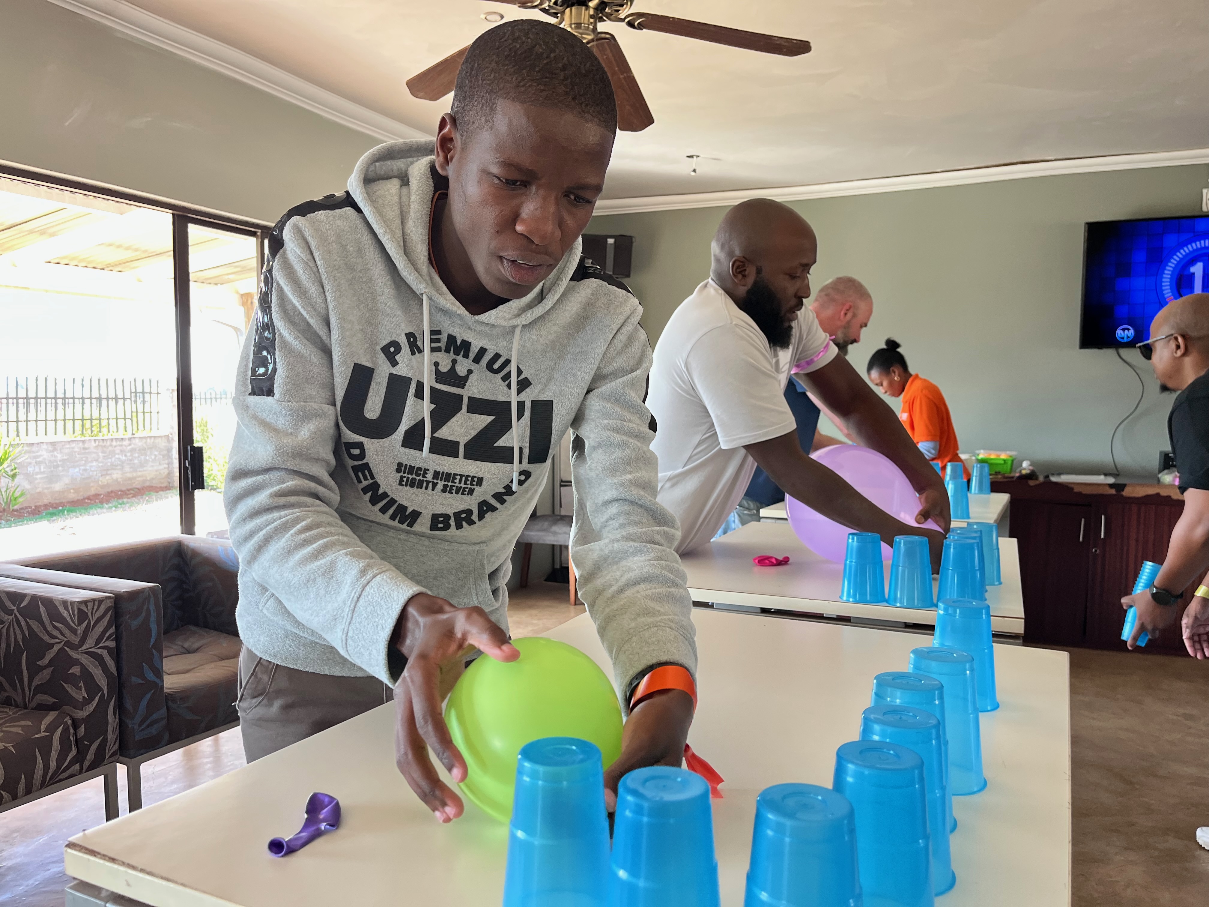 Minute To Win It corporate team building activity